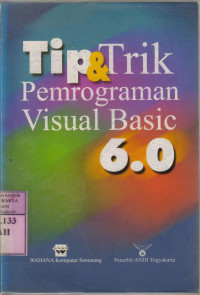 Tip dan trik pemrograman visual basic 6.0