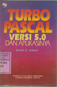 Turbo Pascal versi 5.0 dan aplikasinya