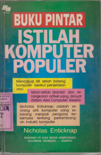 Buku pintar : istilah komputer populer