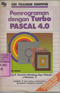 Pemrograman dengan Turbo Pascal 4.0