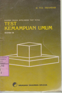 Dharma graha inteligensi test tetha : test kemampuan umum