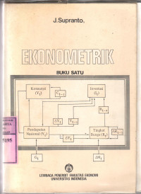 Ekonometrik : J. Supranto