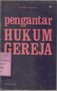 Pengantar hukum gereja