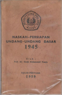 Naskah persiapan undang-undang dasar 1945