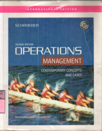 Operations management: contemporary concepts and cases