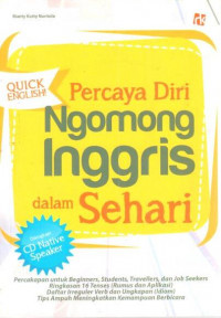 Percaya diri ngomong inggris dalam sehari