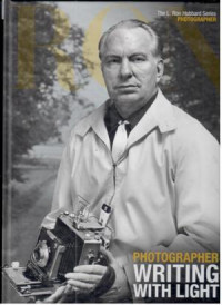 Photographer writing with light