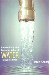 Determining the Economic value of water concepts and methods