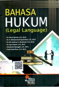 Bahasa hukum (legal Language)