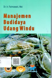 Manajemen budidaya udang windu