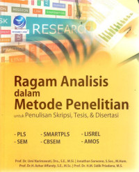 Ragam analisis dalam metode penelitian: untuk penulisan skripsi, tesis, & disertasi