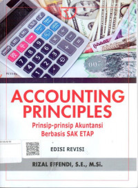 Accounting principles = prinsip-prinsip akuntansi berbasis SAK ETAP