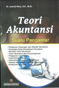 Teori Akuntansi : suatu pengantar