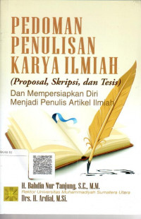 Pedoman penulisan karya ilmiah