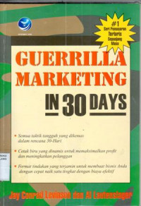 Guerrilla marketiong In 30 Days