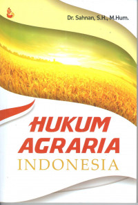 Hukum agraria Indonesia