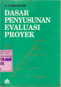 Dasar penyusunan evaluasi proyek : Soekartawi