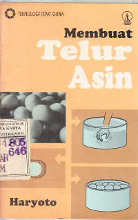 Membuat telur asin : Haryoto