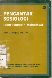 Pengantar Sosiologi