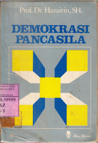 Demokrasi pancasila : Hazairin