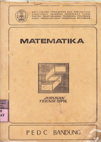 Matematika jurusan sipil / PEDC