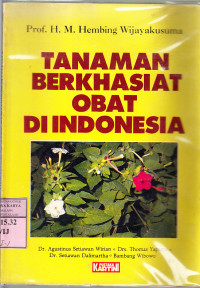 Tanaman berkhasiat obat di Indonesia : Hembing Wijayakusuma