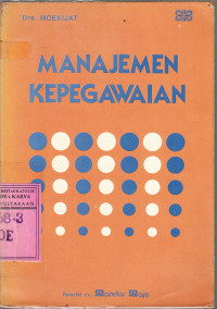 Manajemen kepegawaian/Moekijat