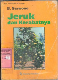 Jeruk dan Kerabatnya : B. Sarwono