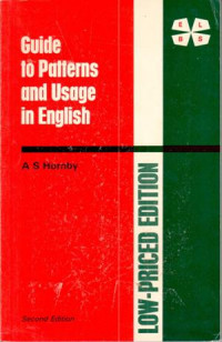 Guide to patterns and usage in english