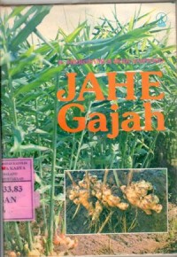 Jahe gajah : Hieronymus Budi Santoso