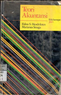 Teori akuntansi : Eldon S. Hendriksen; ed.Marianus Sinaga