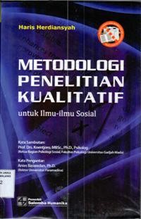 Metodologi penelitian kualitatif untuk ilmu-ilmu sosial