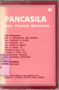 Pancasila : buku panduan mahasiswa