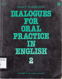 Dialogues For Oral Practice In English 2 (Book 2)