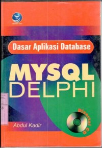 Dasar aplikasi database mySQL delphi