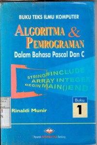 Algoritma dan pemrograman dalam bahasa pascal dan C