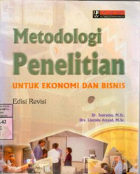 Metodologi penelitian : untuk ekonomi dan bisnis