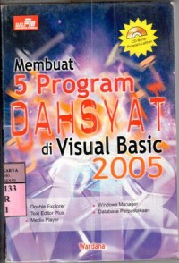 Membuat 5 program dahsyat di visual basic 2005