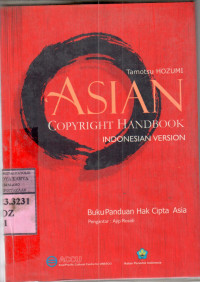 Asian copyright handbook Indonesian version : buku panduan hak cipta asia