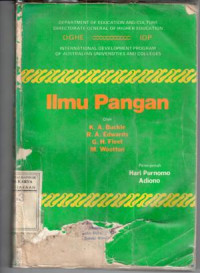 Ilmu pangan : K.A. Buckle [et al.]; terj. Hari Purnomo, Adiono