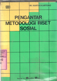 Pengantar metodologi riset sosial