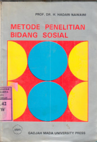 Metode penelitian bidang sosial