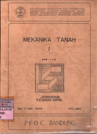 Mekanika tanah : PEDC