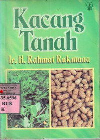 Kacang tanah : Rahmad Rukmana