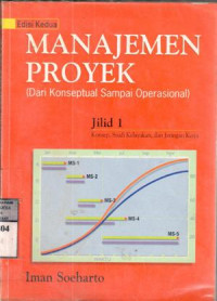 Manajemen proyek : dari konseptual sampai operasional : konsep, studi kelayakan dan jaringan kerja / Iman Soeharto; editor Yati Sumiharti