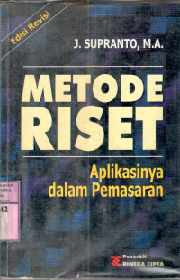 Metode riset : aplikasinya dalam pemasaran