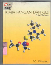 Kimia pangan dan gizi : F.G. Winarno