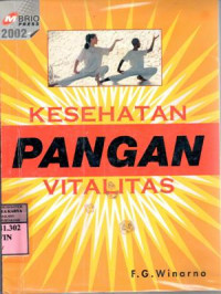 Pangan Bagi kesehatan Dan Vitalitas : FG.WINARNO