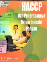 HACCP dan penerapannya dalam pangan : FG. Winarno, Surono