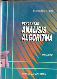 Pengantar analisis algoritma